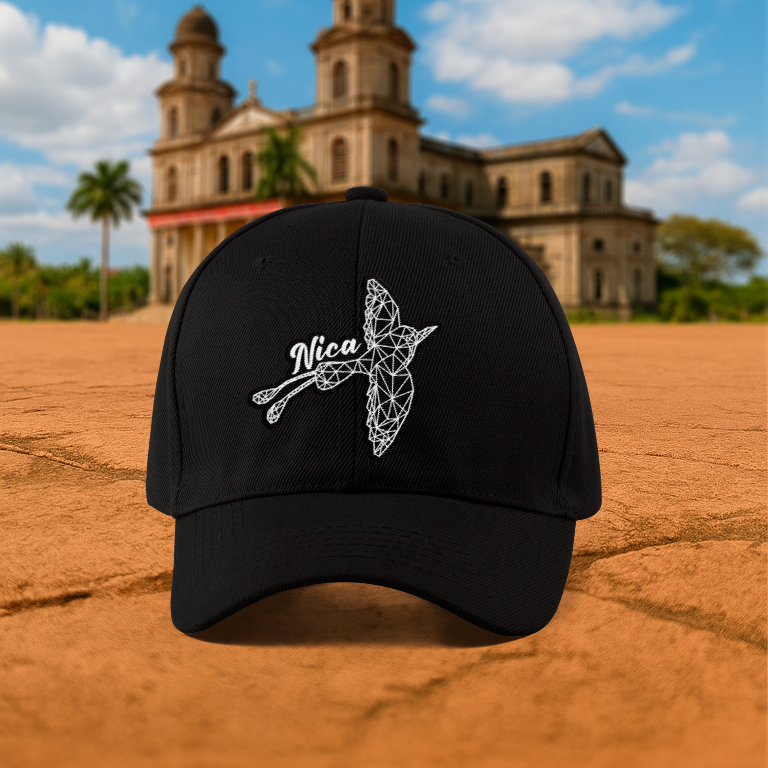 Gorra Casual Guardabarranco Geométrico