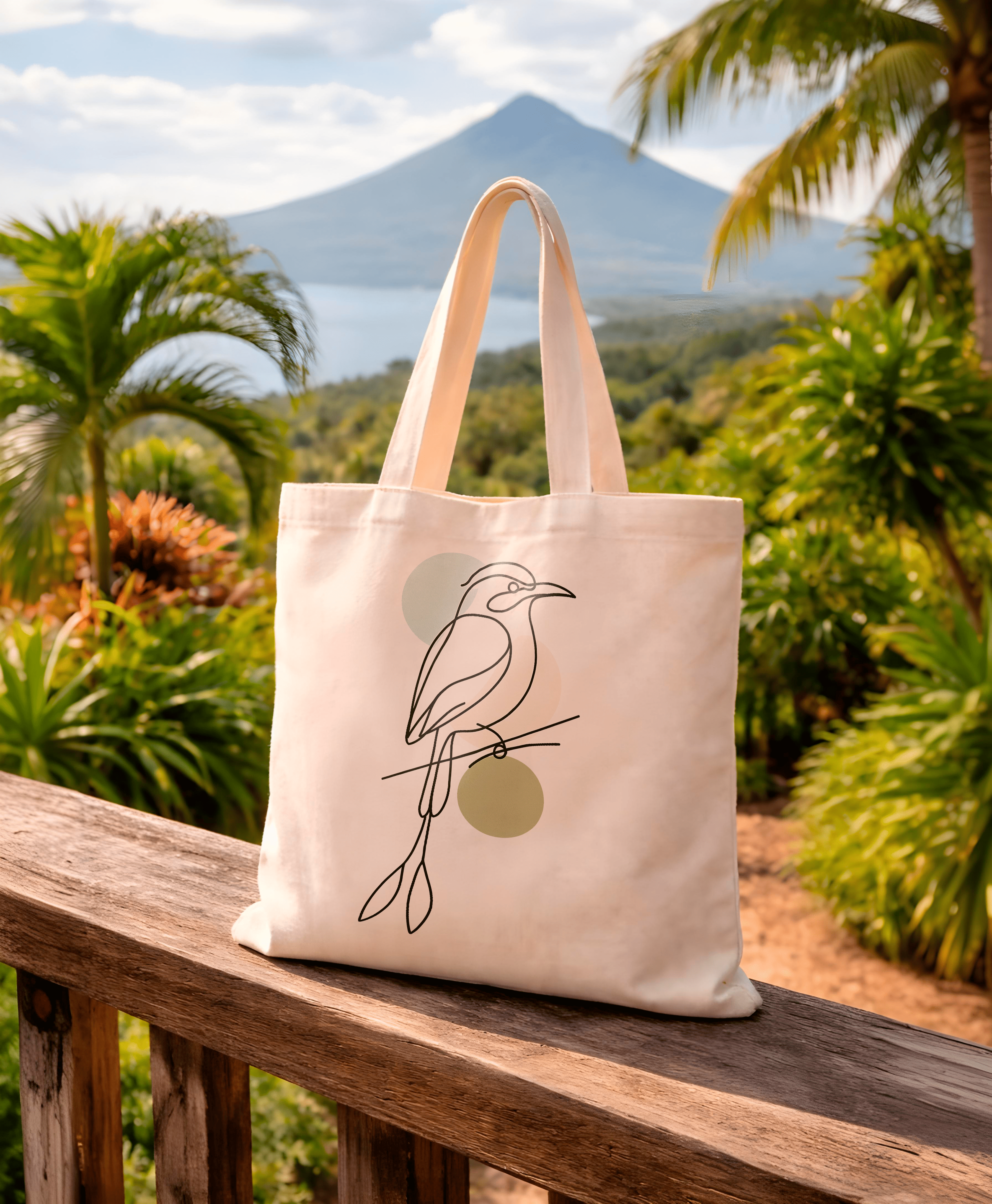 Totebag Guardabarranco Line Art